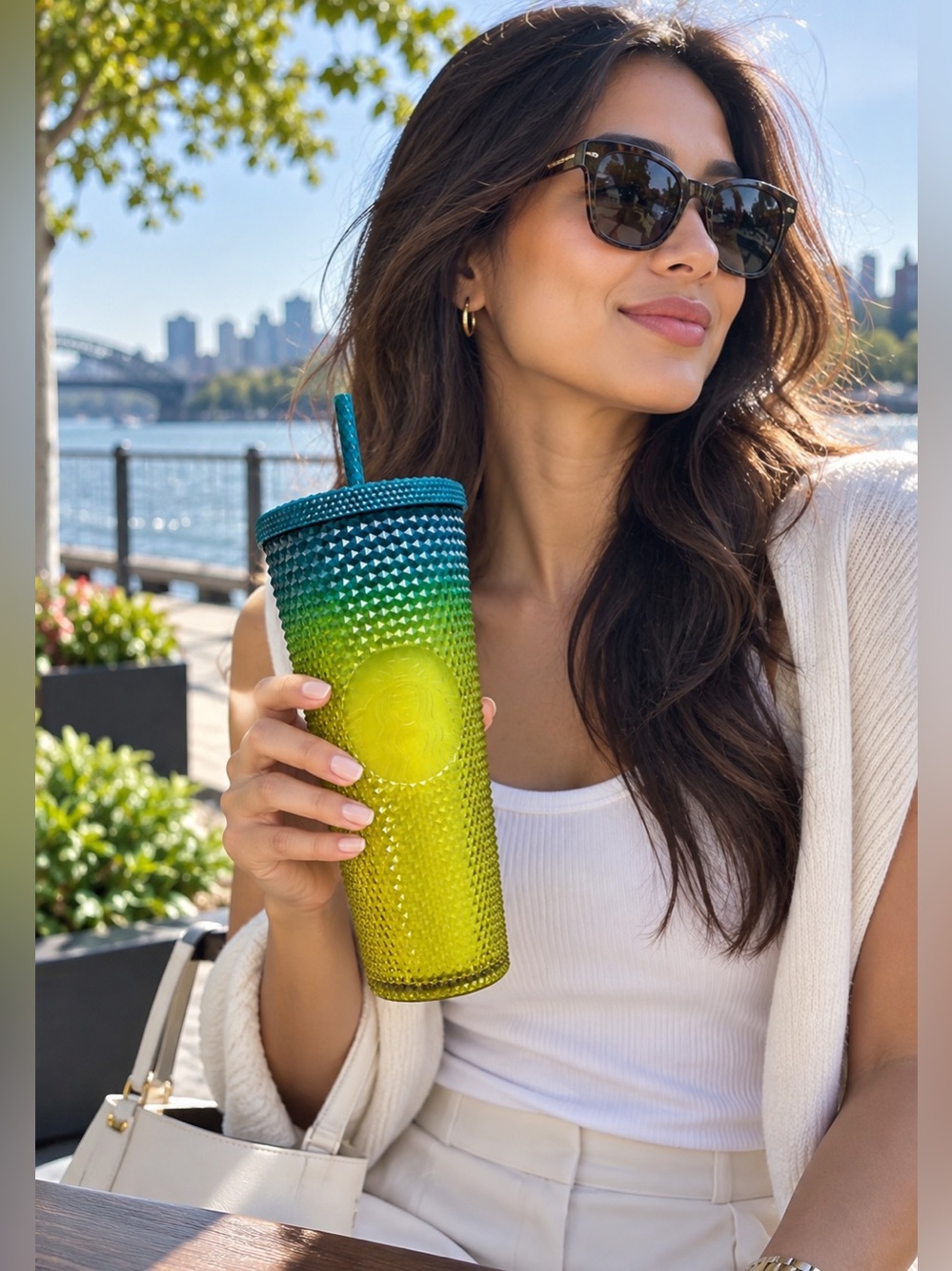 NWT Starbucks 24 Oz Venti Tumbler Cold Cup.